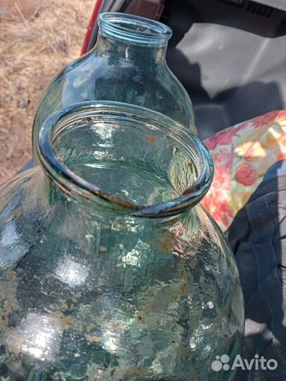 Банка 10 литров стеклянная