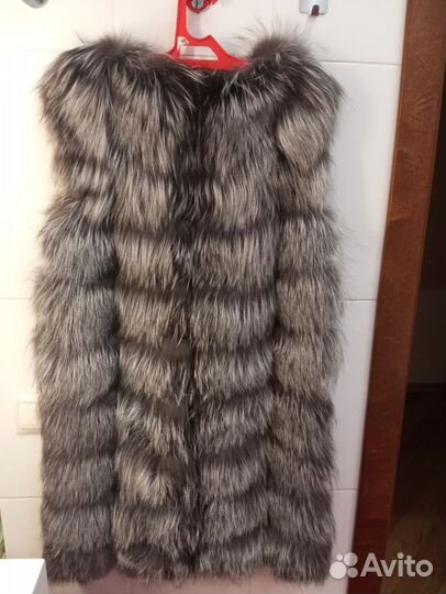 Жилет из чернобурки