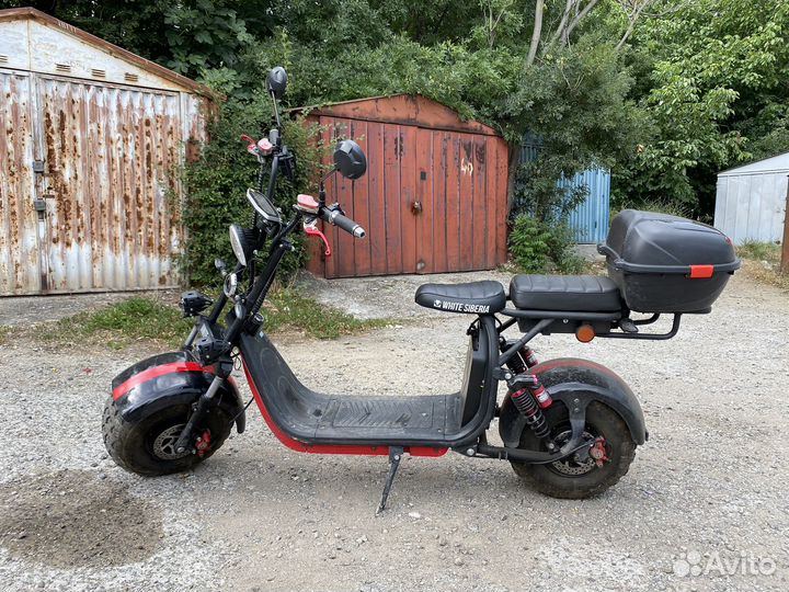 Электробайк White siberia City-Coco