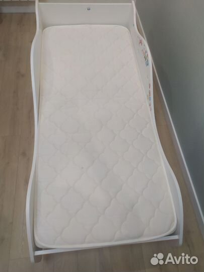 Детская кровать от 3 лет с матрасом