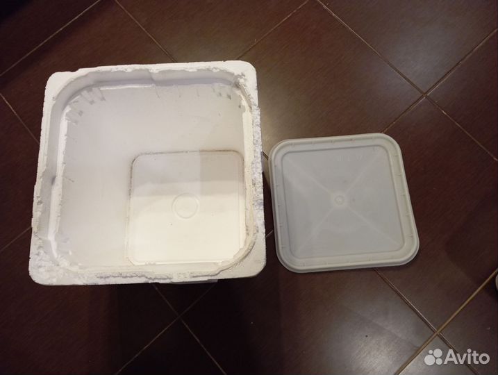 Термоконтейнер пенопластовый с крышкой