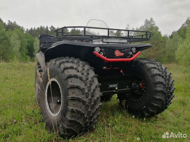 Вездеход - Квадроцикл Nord (Снегоход - Болотоход)