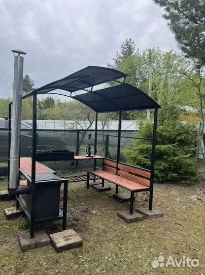 Мангал лофт