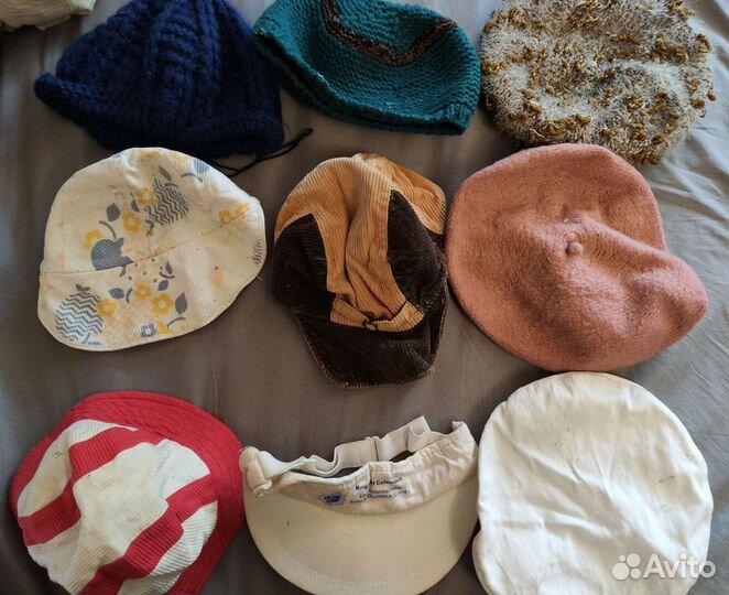 Кепки, панамки, шапки времён СССР