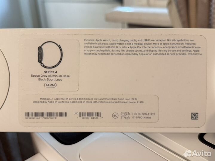 Часы apple watch 4 44 mm