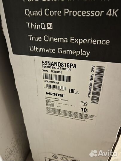 Lg 55nano816pa (разбор)