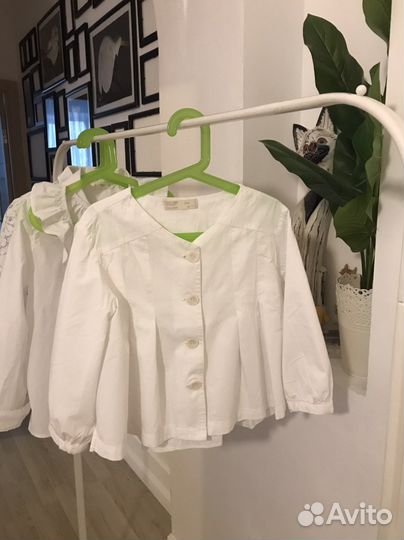 Блузки, рубашки на девочку