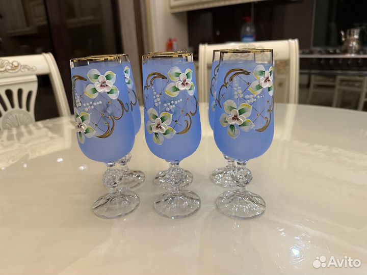 Хрустальные бокалы