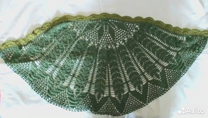 Вязаный платок в Храм