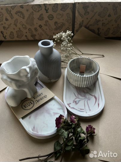 Декор из гипса