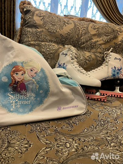 Коньки фигурные nordway 38 размер