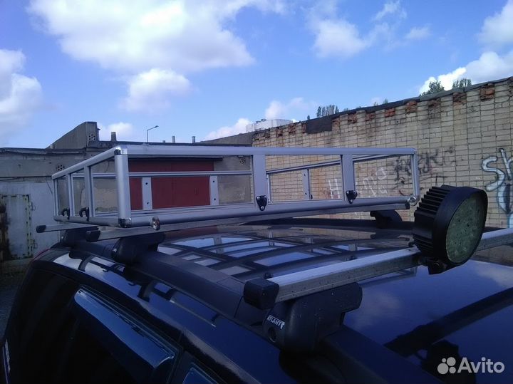 Алюминиевый багажник (не доделан)