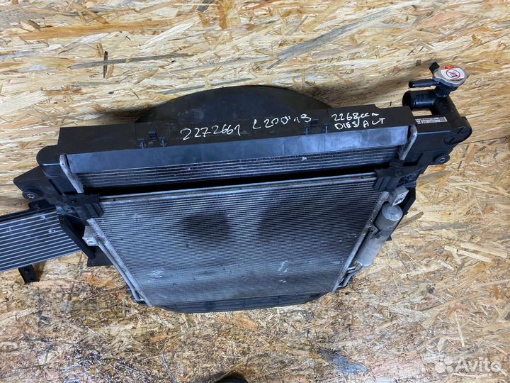 Кассета радиаторов mitsubishi L200