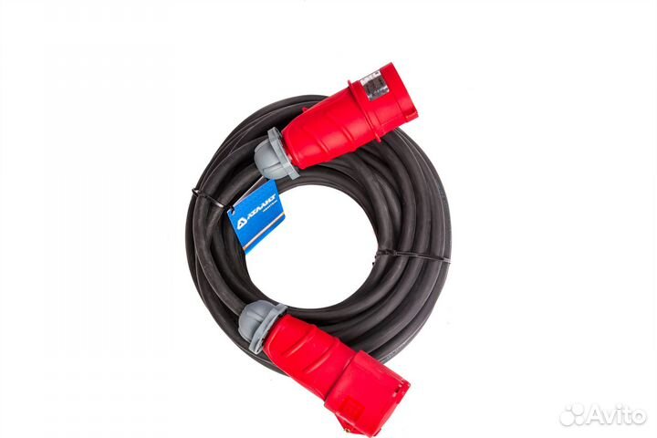 Промышл. силовой удлинитель кг 5х2,5 10м атлант