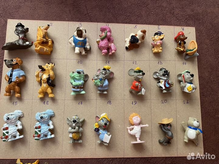 Игрушки из киндера