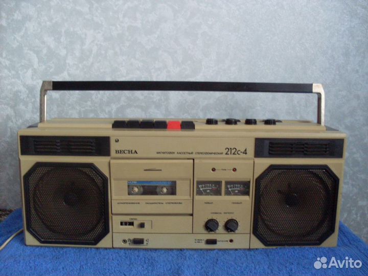 Кассетный магнитофон Весна 212с-4