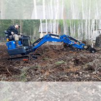 Услуги миниэкскаватора, аренда, Рязань