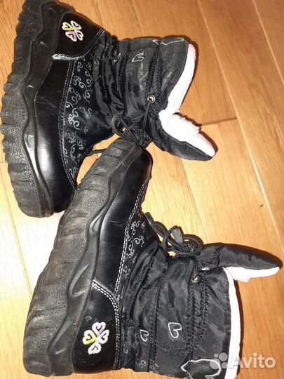 Дутики детские 32 р, бу