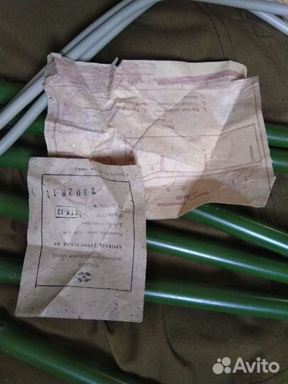 Раскладушка, кровать туристская СССР