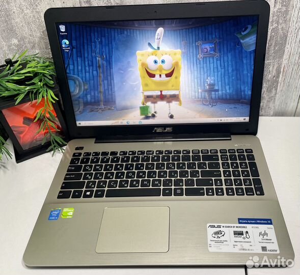 Ноутбук asus для графики и игр i5 8Gb SSD GeForce