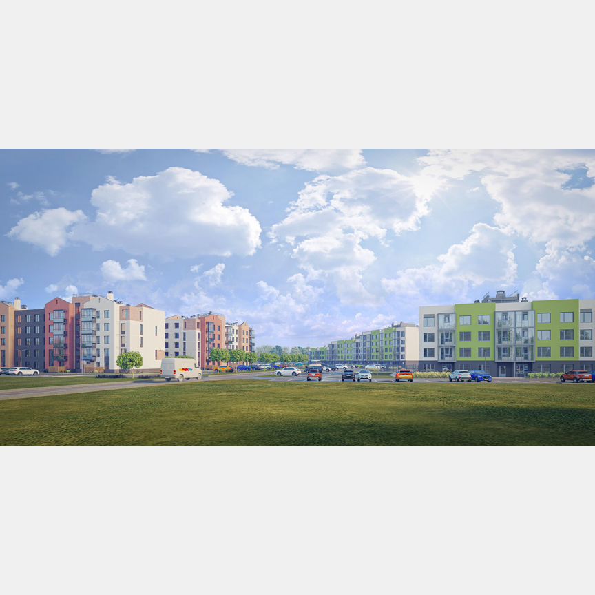 2-к. квартира, 60,9 м², 3/5 эт.