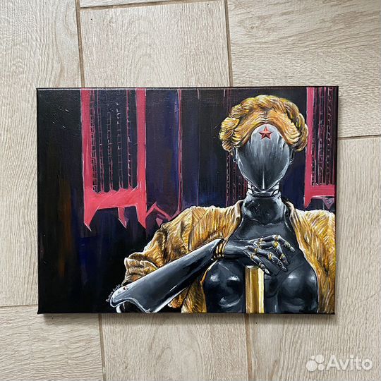 Картина своими руками «Atomic Heart»