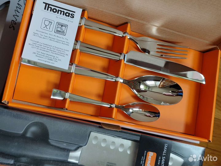 Набор приборов Thomas,ножи Berndes и Masterchef