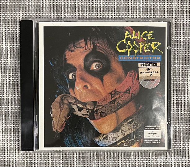 Alice Cooper - Constrictor CD Rus