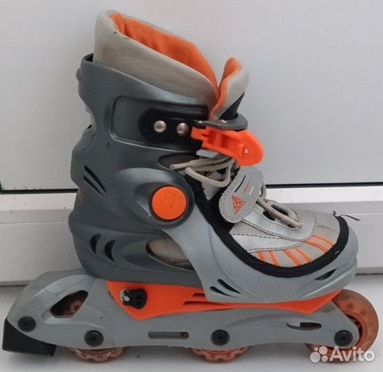 Ролики детские раздвижные 30-33 размер