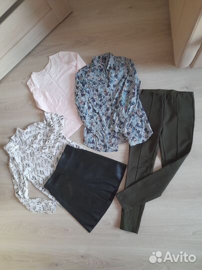 Вещи пакетом на девочку 140