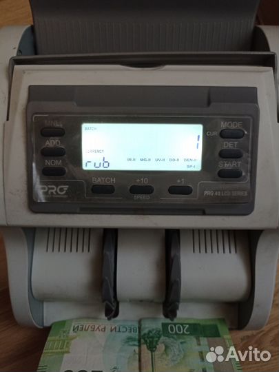 Счетчик купюр pro 40 umi lcd