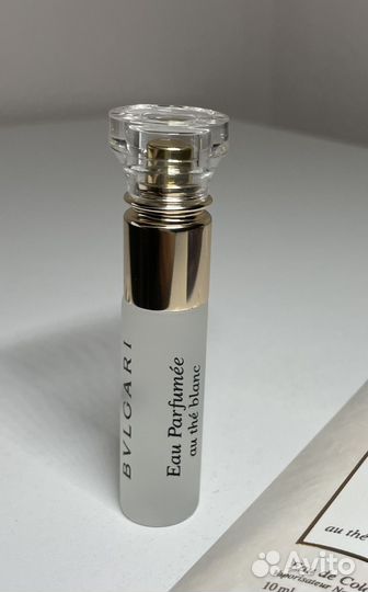 Bvlgari одеколон Eau Parfumee au The Blanc