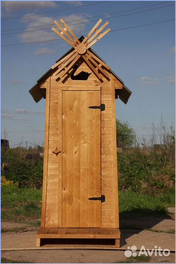 Уличный туалет прямоугольник бдп 458