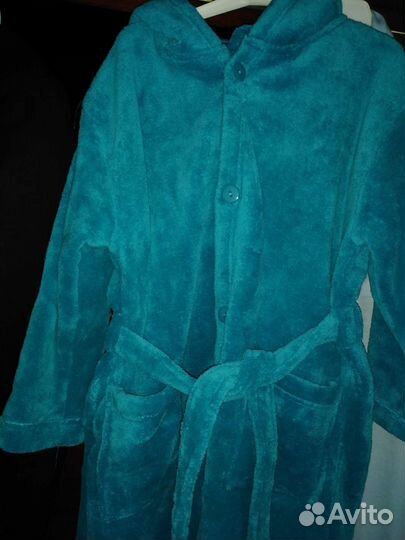 Халат махровый детский раз. 122-128