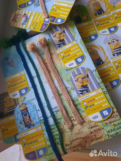 Закладки для книг, тетрадок. Можно игрушки котикам