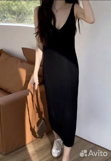 Платье трикотажное
