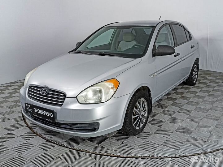 Hyundai Verna 1.4 МТ, 2007, 177 754 км