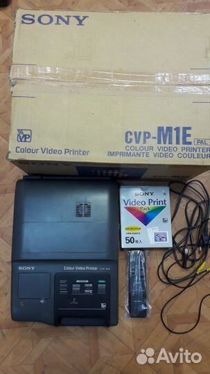 Sony CVP-M1E цветной компактный видео/фото принтер