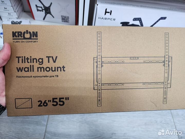 Кронштейн для TV Фиксированный Наклонный