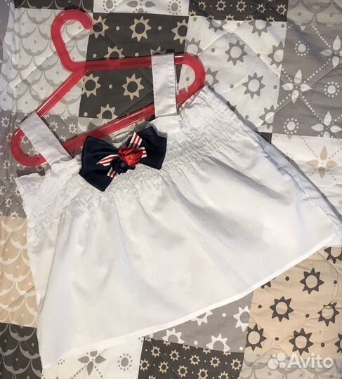 Блузка-топик, р-р 104 (новая)