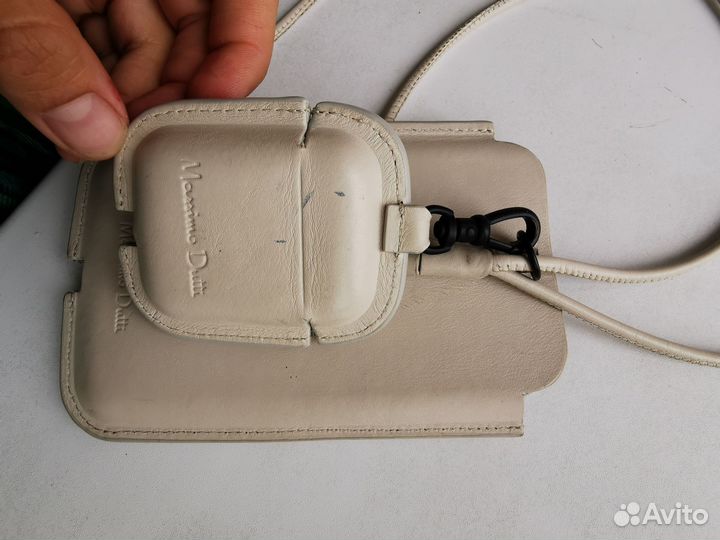 Кожанный чехол для телефона Massimo dutti