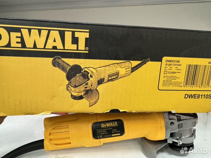 Ушм болгарка dewalt 125 новая