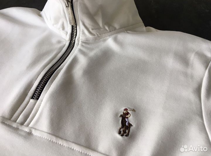 Свитшот зип Polo Ralph Lauren zip кофта с замком