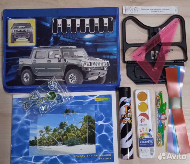 Канцелярия для школы. Обложки,веер букв, пеналы