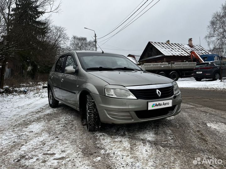 Renault Logan 1.4 МТ, 2012, 100 000 км