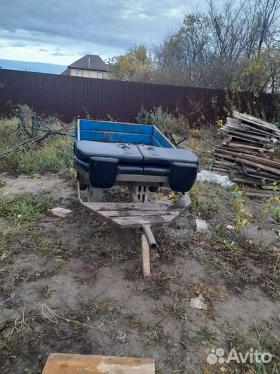 Телега на мотоблок бу