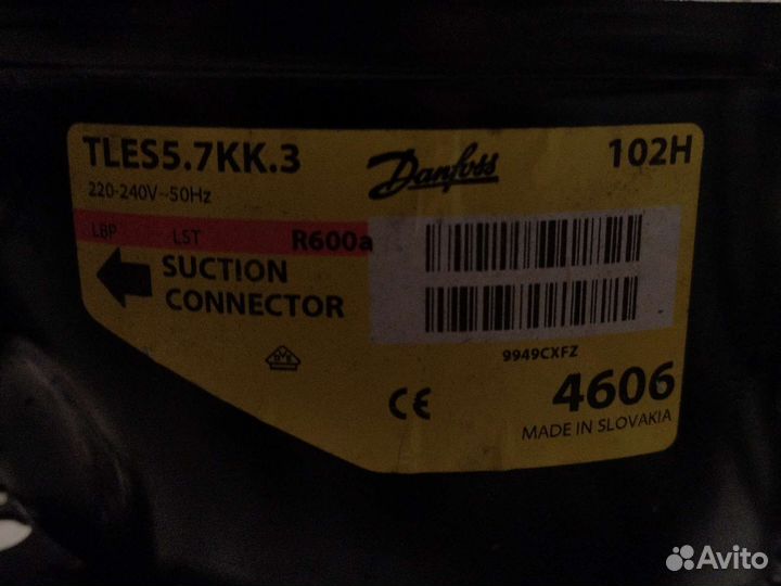 Компрессор холодильника Danfoss tles5.7KK.3 R600a