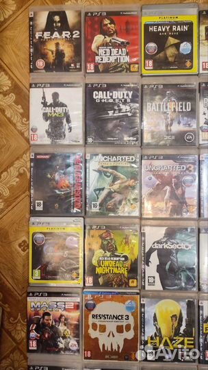 Диски для PS3 в ассортименте