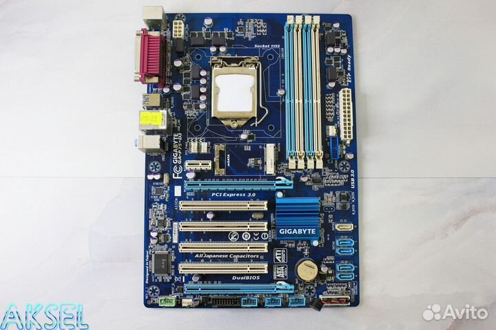 Материнская плата 1155 Gigabyte GA-P75-D3