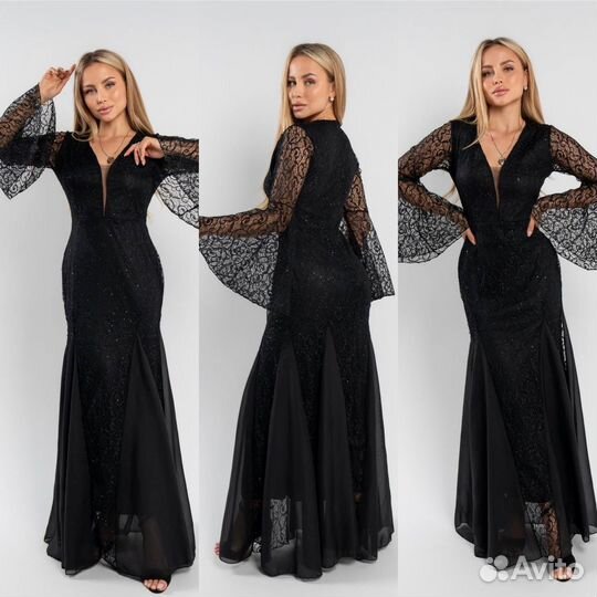 Платье вечернее русалка